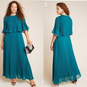 Anthropologie Corey Lynn Calter Pleated Maxi Dress
